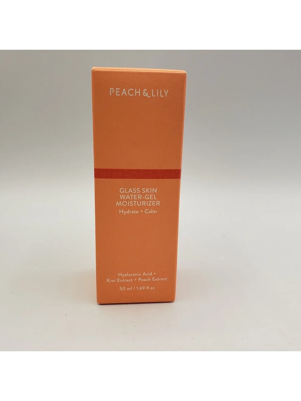 PEACH & LILY Glass Skin Water Gel Moisturizer 1.69oz/50ml NEW IN BOX